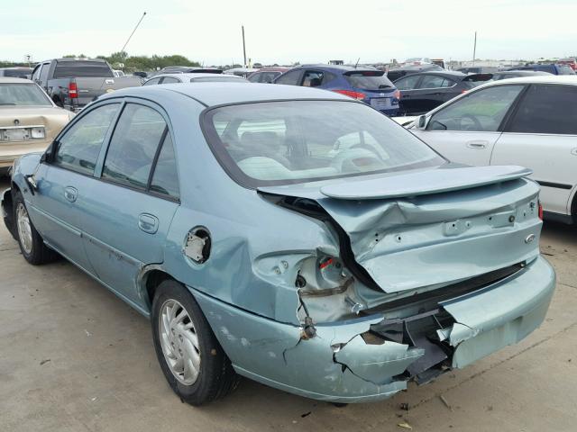 1FAFP13PXWW132117 - 1998 FORD ESCORT SE TEAL photo 3