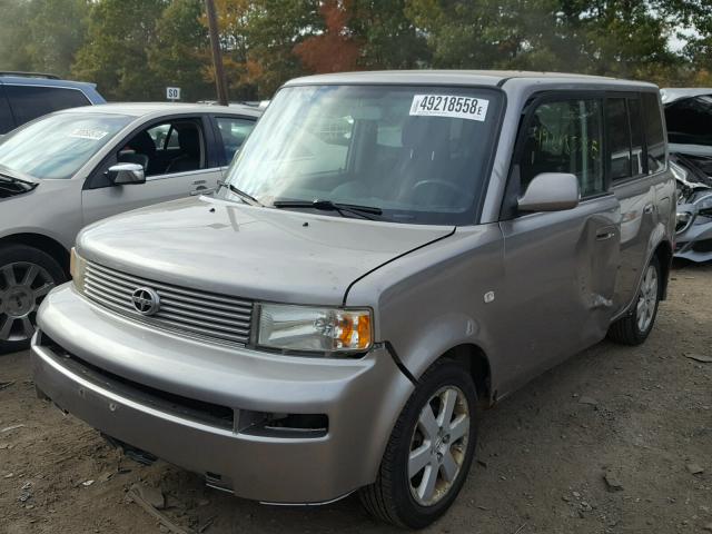 JTLKT334350192641 - 2005 TOYOTA SCION XB ვერცხლისფერი ფოტო 2