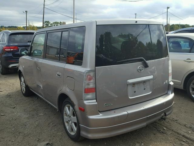 JTLKT334350192641 - 2005 TOYOTA SCION XB ვერცხლისფერი ფოტო 3