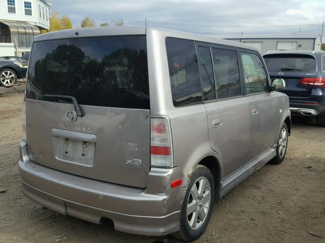 JTLKT334350192641 - 2005 TOYOTA SCION XB ვერცხლისფერი ფოტო 4