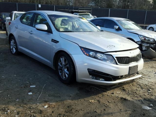 5XXGN4A73DG111827 - 2013 KIA OPTIMA EX SILVER photo 1