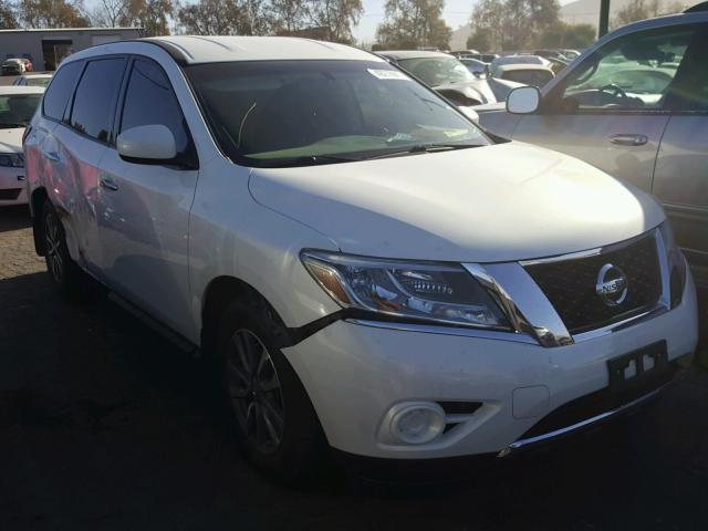 5N1AR2MN8EC711880 - 2014 NISSAN PATHFINDER WHITE photo 1