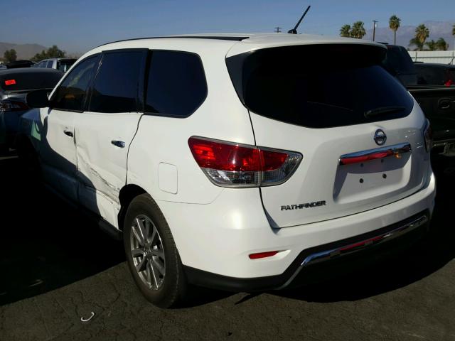 5N1AR2MN8EC711880 - 2014 NISSAN PATHFINDER WHITE photo 3