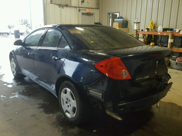 1G2ZF57B284300156 - 2008 PONTIAC G6 VALUE L BLUE photo 3