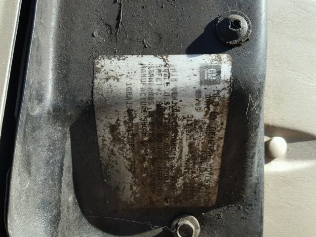 1G8AJ58F96Z129389 - 2006 SATURN ION LEVEL GOLD photo 10