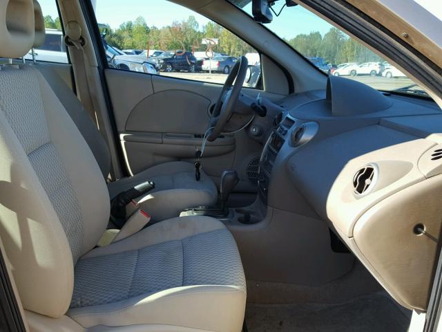 1G8AJ58F96Z129389 - 2006 SATURN ION LEVEL GOLD photo 5