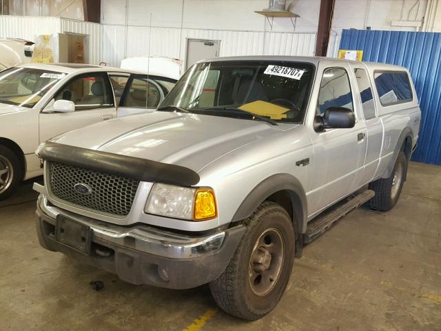 1FTZR15E71PA98511 - 2001 FORD RANGER SUP SILVER photo 2