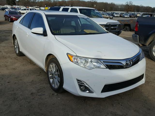 4T1BF1FK7CU519173 - 2012 TOYOTA CAMRY BASE WHITE photo 1