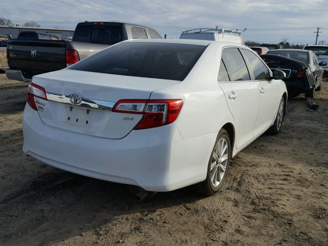 4T1BF1FK7CU519173 - 2012 TOYOTA CAMRY BASE WHITE photo 4