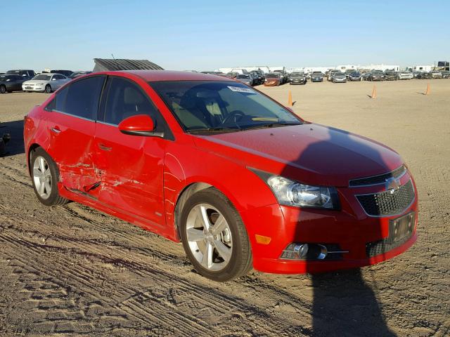 1G1PG5SC5C7243905 - 2012 CHEVROLET CRUZE LT RED photo 1