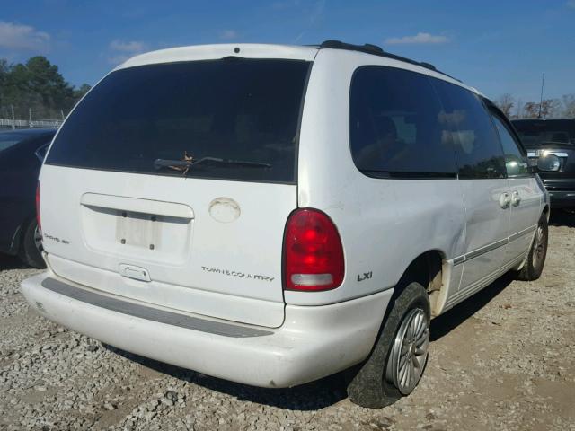 1C4GP54L9YB647637 - 2000 CHRYSLER TOWN & COU WHITE photo 4