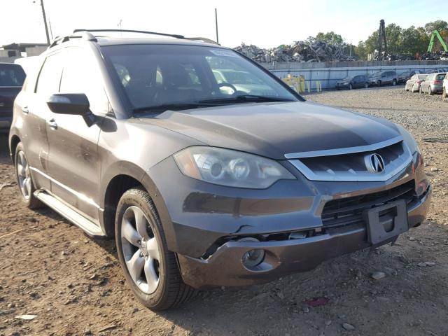 5J8TB18299A002454 - 2009 ACURA RDX GRAY photo 1