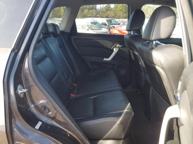 5J8TB18299A002454 - 2009 ACURA RDX GRAY photo 6