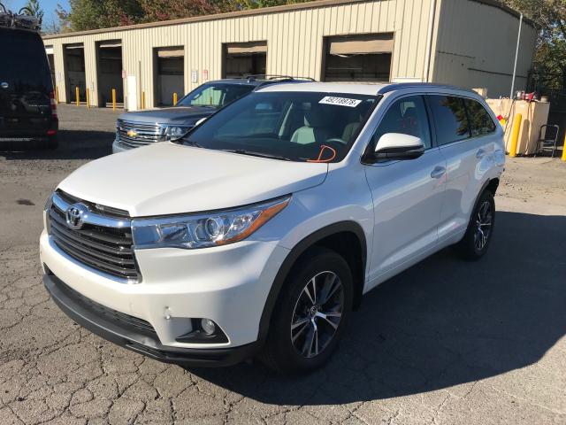 5TDJKRFH2GS240111 - 2016 TOYOTA HIGHLANDER თეთრი ფოტო 2