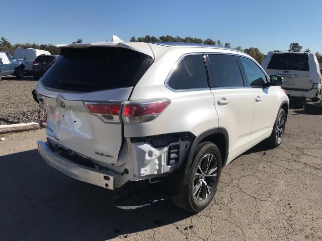 5TDJKRFH2GS240111 - 2016 TOYOTA HIGHLANDER თეთრი ფოტო 4