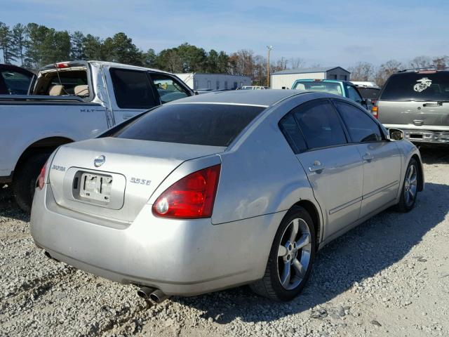 1N4BA41E55C809870 - 2005 NISSAN MAXIMA SE SILVER photo 4