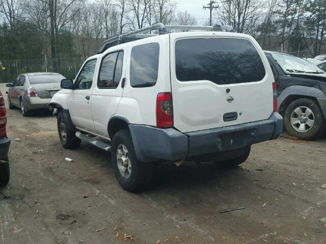 5N1ED28T0YC512769 - 2000 NISSAN XTERRA XE WHITE photo 3