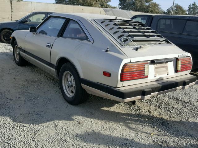 JN1HZ06S2CX434761 - 1982 DATSUN 280ZX 2+2 BEIGE photo 3