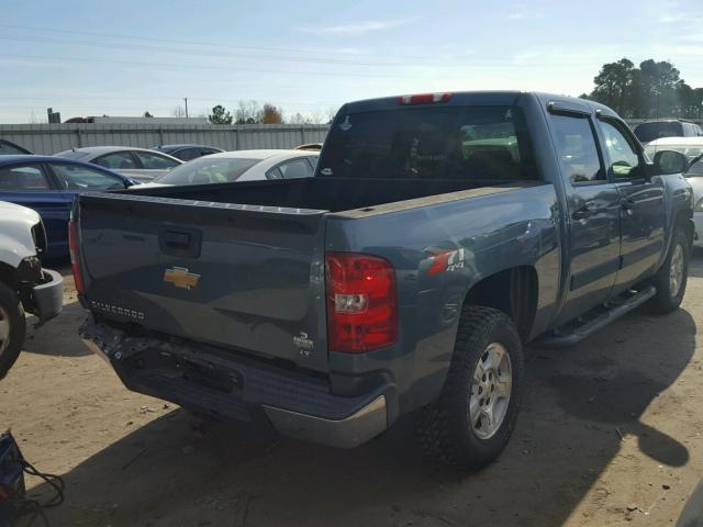 2GCEK13M771553912 - 2007 CHEVROLET SILVERADO BLUE photo 4