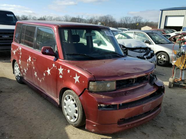 JTLKT324064122610 - 2006 TOYOTA SCION XB RED photo 1