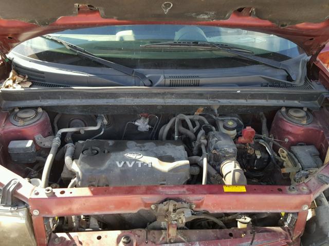JTLKT324064122610 - 2006 TOYOTA SCION XB 红色 照片 7