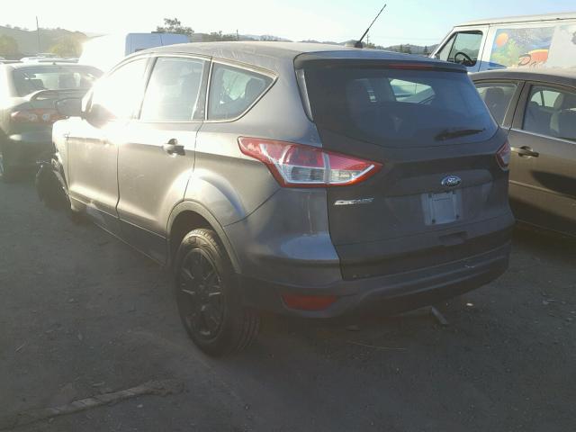 1FMCU0F71EUD01569 - 2014 FORD ESCAPE S GRAY photo 3