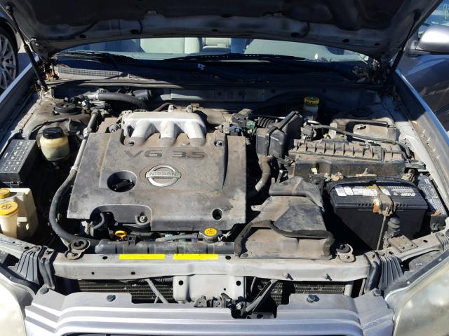 JN1DA31D72T411174 - 2002 NISSAN MAXIMA SE GRAY photo 7