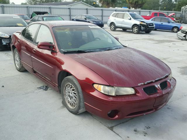 1G2WP52K8YF221747 - 2000 PONTIAC GRAND PRIX RED photo 1