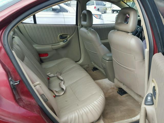 1G2WP52K8YF221747 - 2000 PONTIAC GRAND PRIX RED photo 6