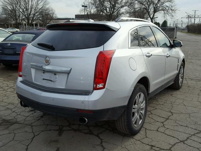 3GYFNAEY1AS650301 - 2010 CADILLAC SRX LUXURY SILVER photo 4