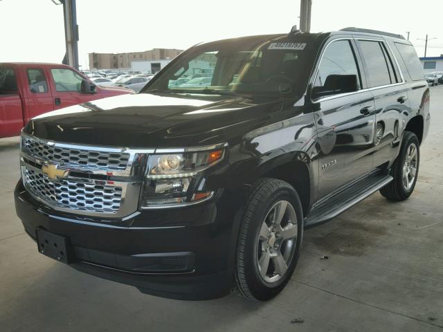 1GNSCBKC9HR395586 - 2017 CHEVROLET TAHOE C150 BLACK photo 2