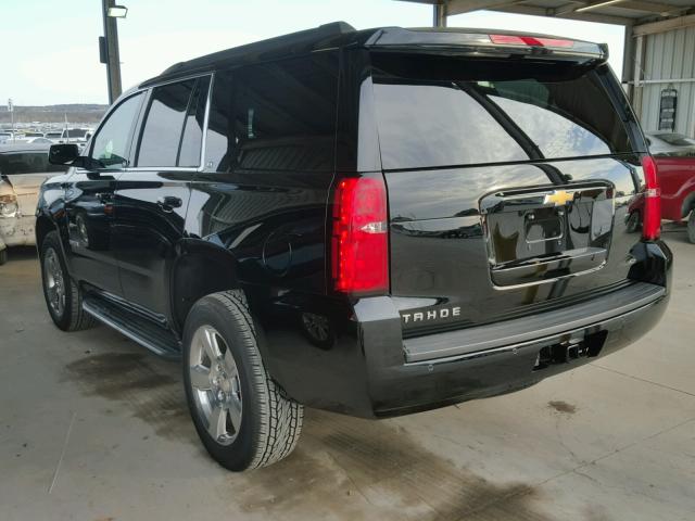 1GNSCBKC9HR395586 - 2017 CHEVROLET TAHOE C150 BLACK photo 3