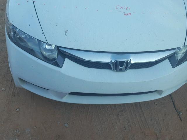 2HGFA1F59AH506747 - 2010 HONDA CIVIC LX WHITE photo 7