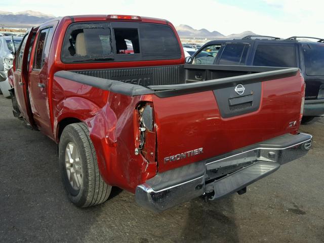 1N6AD0ER0HN709474 - 2017 NISSAN FRONTIER S MAROON photo 3