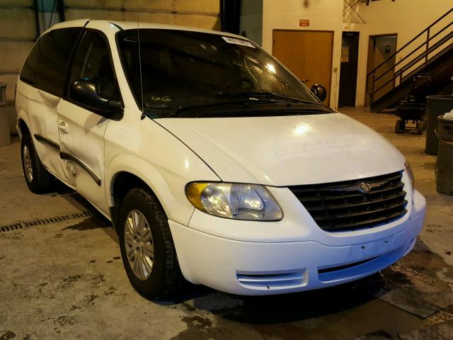 1A4GP45R26B733750 - 2006 CHRYSLER TOWN & COU WHITE photo 1