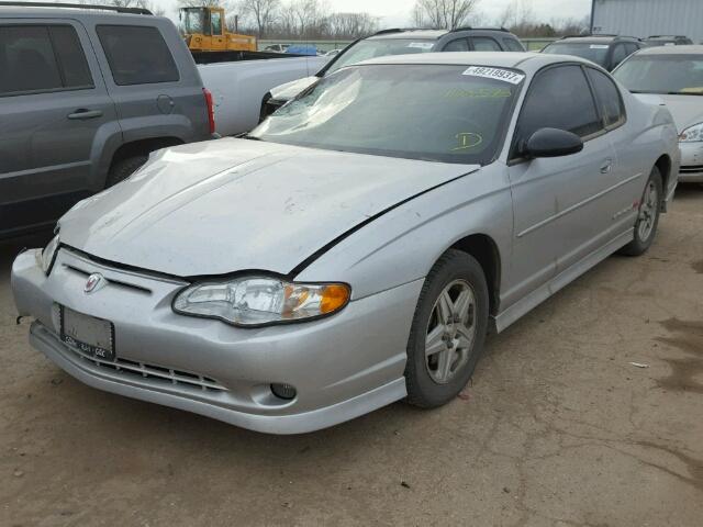 2G1WX12K539235278 - 2003 CHEVROLET MONTE CARL ვერცხლისფერი ფოტო 2