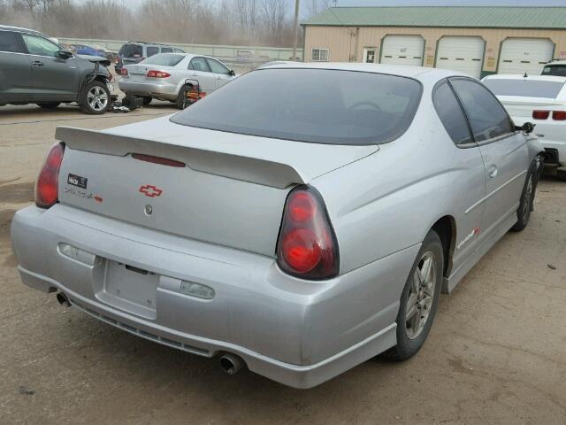 2G1WX12K539235278 - 2003 CHEVROLET MONTE CARL ვერცხლისფერი ფოტო 4
