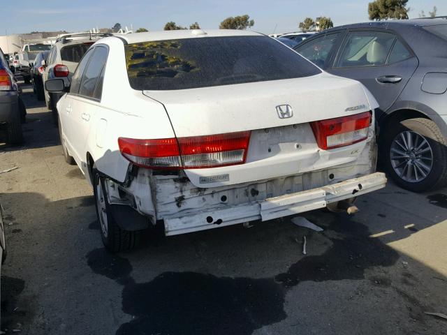 1HGCM56874A127731 - 2004 HONDA ACCORD EX WHITE photo 3