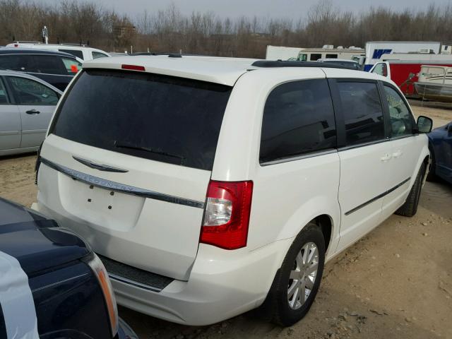 2C4RC1BG7CR227016 - 2012 CHRYSLER TOWN & COU WHITE photo 4