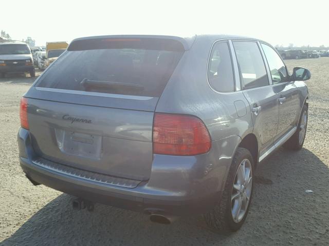 WP1AA29P64LA20799 - 2004 PORSCHE CAYENNE GRAY photo 4