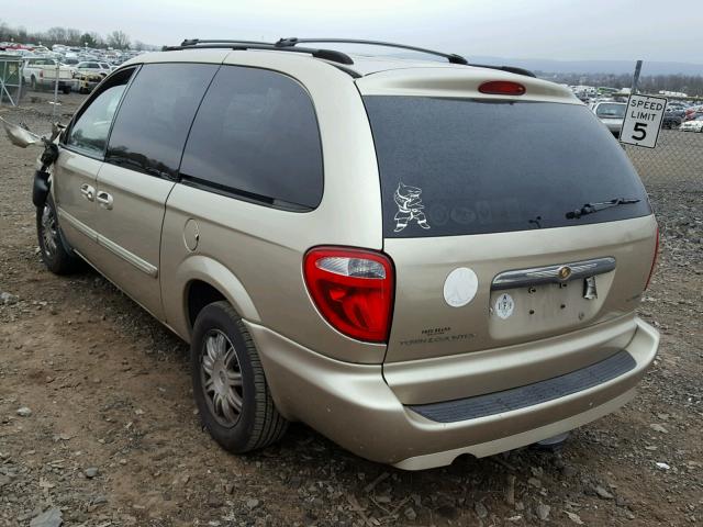 2A8GP54L37R279318 - 2007 CHRYSLER TOWN & COU BEIGE photo 3