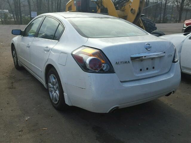 1N4AL2AP1AN510144 - 2010 NISSAN ALTIMA BAS WHITE photo 3