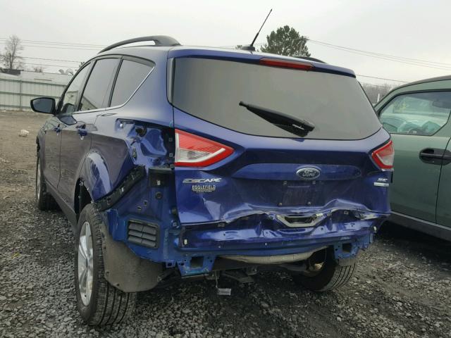 1FMCU9GX1GUB18324 - 2016 FORD ESCAPE SE BLUE photo 3