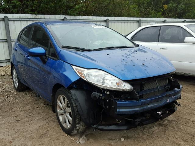 3FADP4EJXBM142058 - 2011 FORD FIESTA SE BLUE photo 1