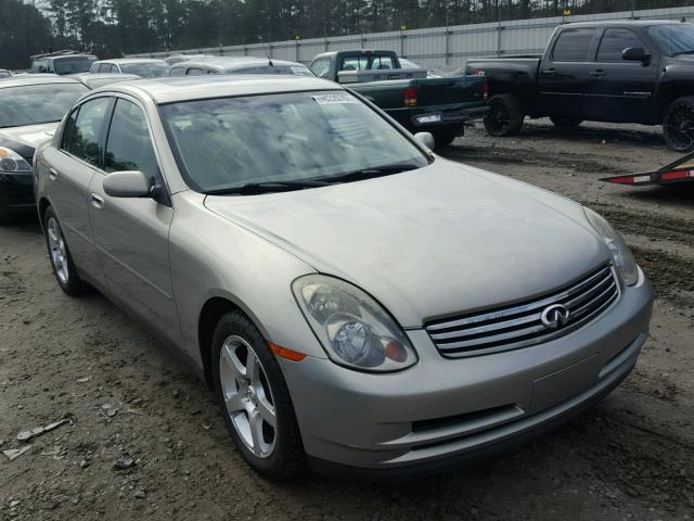 JNKCV51E03M333865 - 2003 INFINITI G35 GRAY photo 1