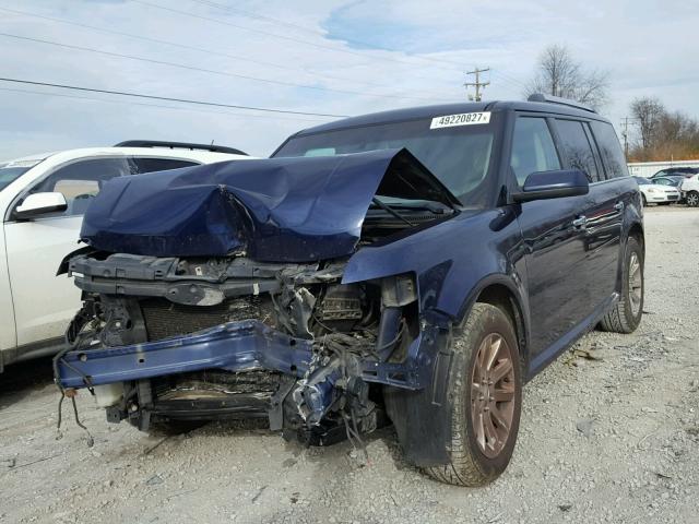 2FMGK5CC4BBD32483 - 2011 FORD FLEX SEL Mavi foto 2