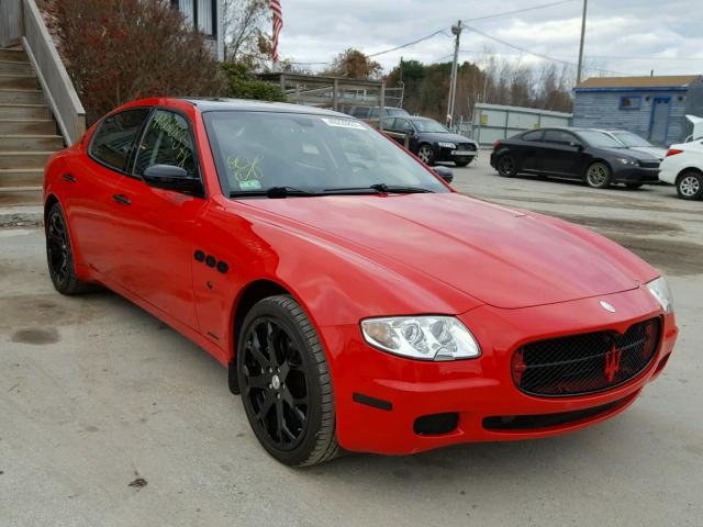 ZAMCE39A360020520 - 2006 MASERATI QUATTROPOR RED photo 1