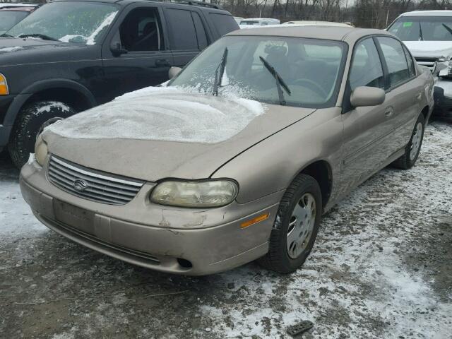 1G1ND52M3VY104815 - 1997 CHEVROLET MALIBU BEIGE photo 2