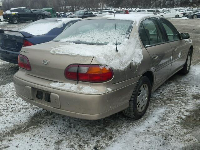 1G1ND52M3VY104815 - 1997 CHEVROLET MALIBU BEIGE photo 4