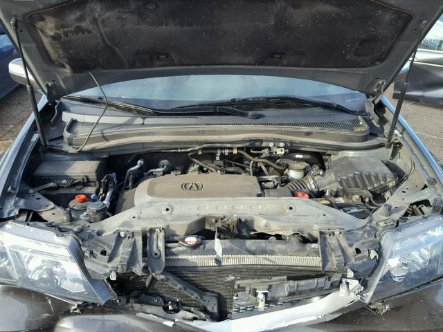 2HNYD2H44BH545573 - 2011 ACURA MDX TECHNO SILVER photo 7